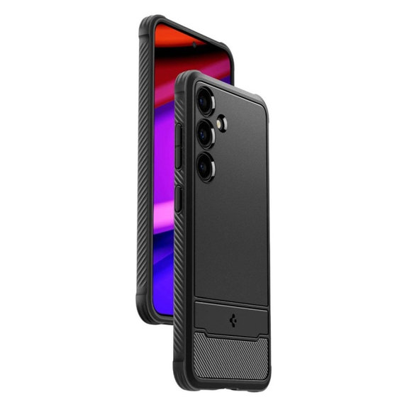 Калъф Rugged Armor за Samsung S24, Matte Black