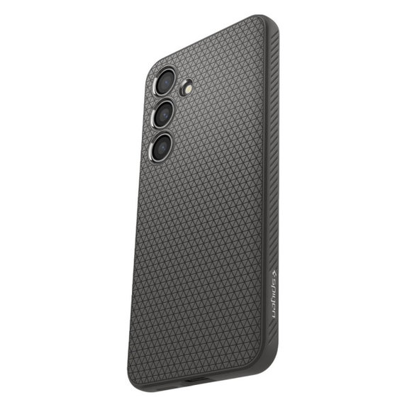 Калъф Liquid Air за Samsung S24, гранитено сив, Granite Grey