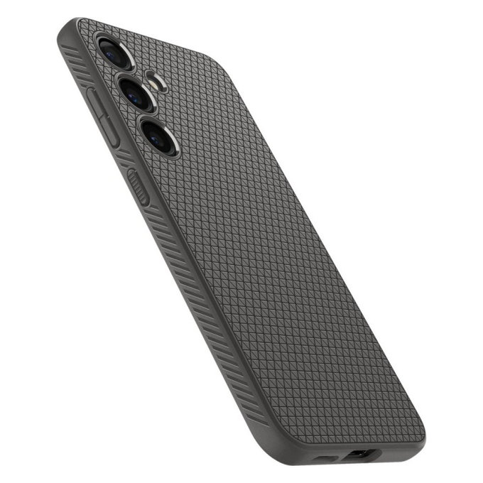 Калъф Liquid Air за Samsung S24, гранитено сив, Granite Grey