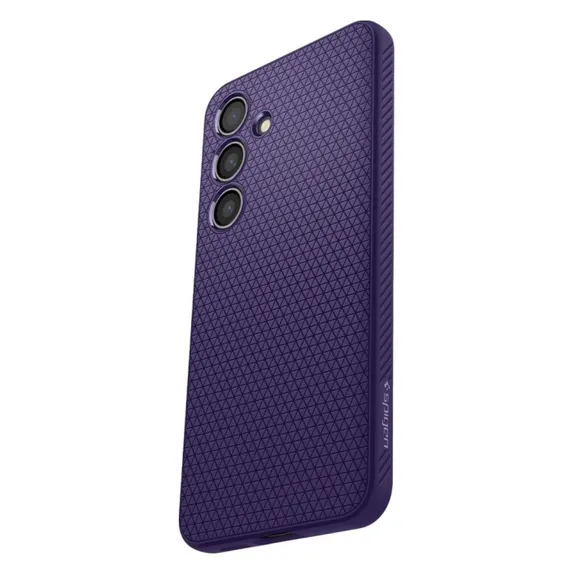Калъф Liquid Air за Samsung S24, тъмно лилав, Deep Лилаво, Purple