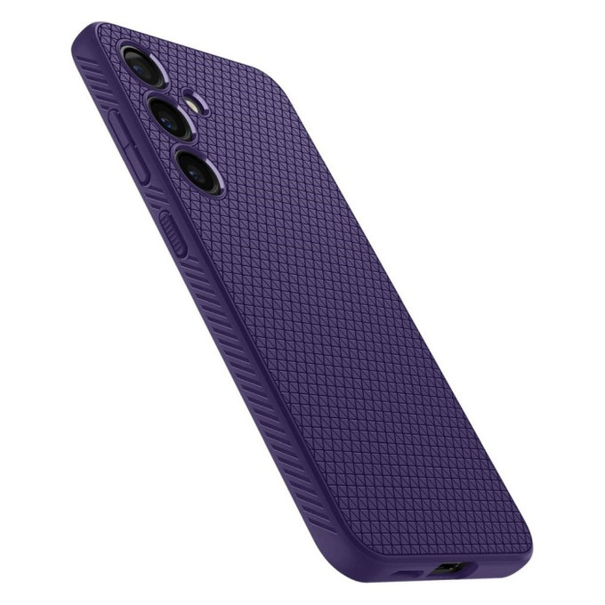 Калъф Liquid Air за Samsung S24, тъмно лилав, Deep Лилаво, Purple