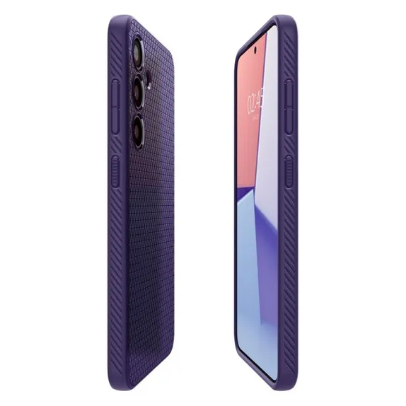 Калъф Liquid Air за Samsung S24, тъмно лилав, Deep Лилаво, Purple