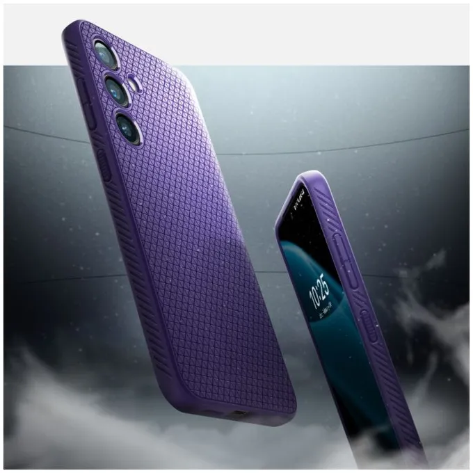 Калъф Liquid Air за Samsung S24, тъмно лилав, Deep Лилаво, Purple