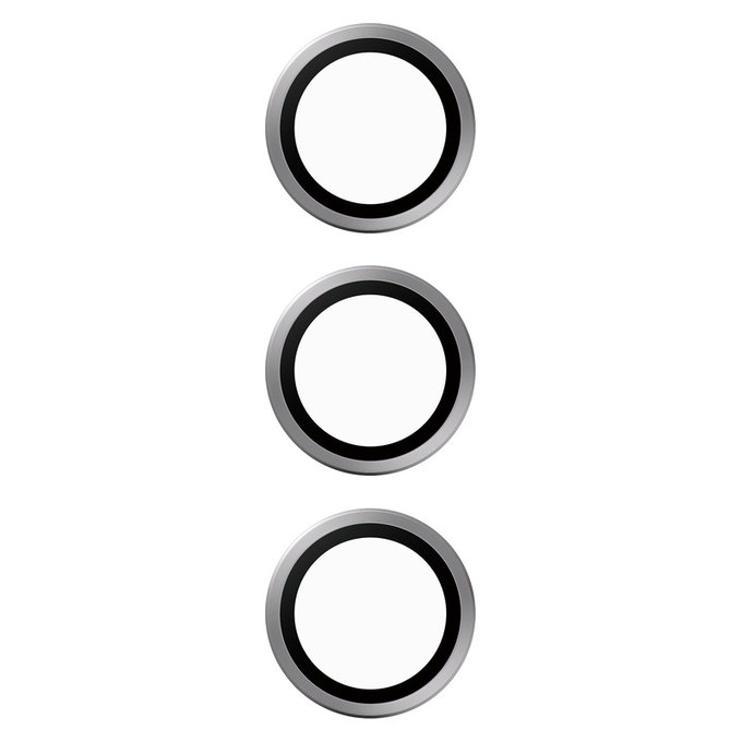Протектор за обектива на камерата Hoops за Samsung Galaxy S24/S23/S23+, Сиво, PanzerGlass