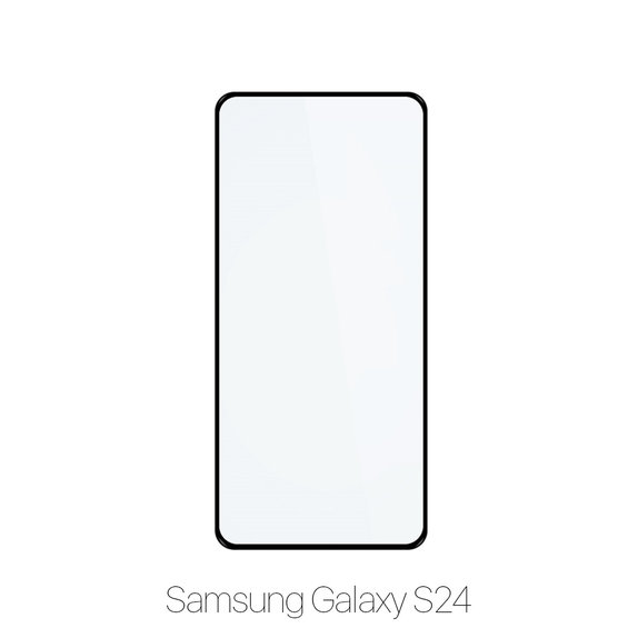 Закалено стъкло FullCover за Samsung S24, FixPremium