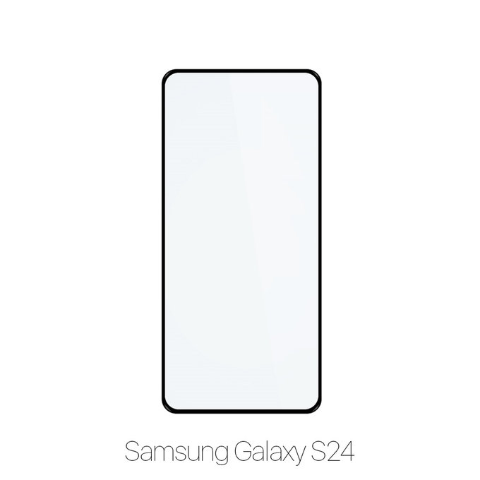 Закалено стъкло FullCover за Samsung S24, FixPremium
