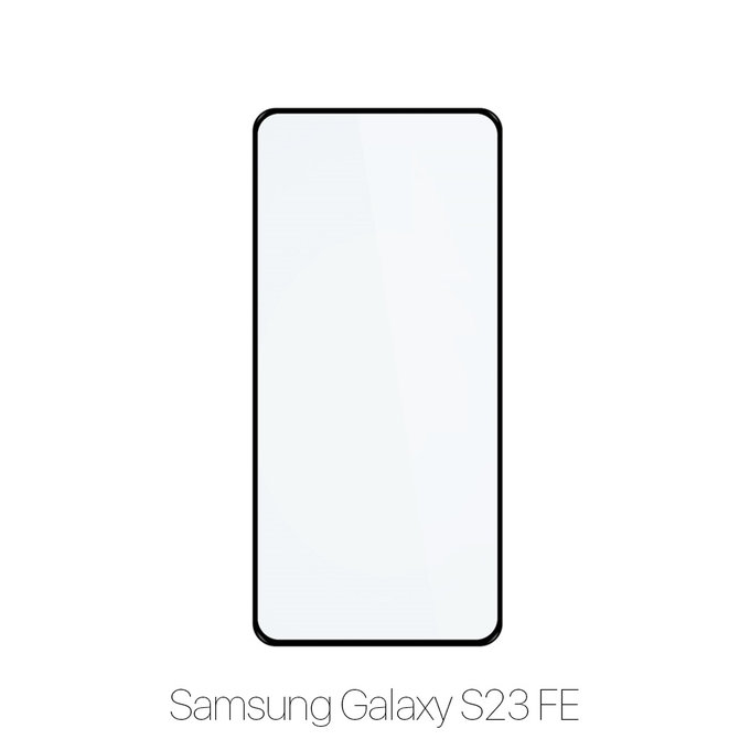Закалено стъкло FullCover за Samsung S23 FE, FixPremium