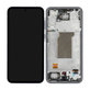 дисплей за Samsung A35 A356B, Тъчскрийн и рамка, GH82-34223A, Awesome Navy, Genuine Service Pack