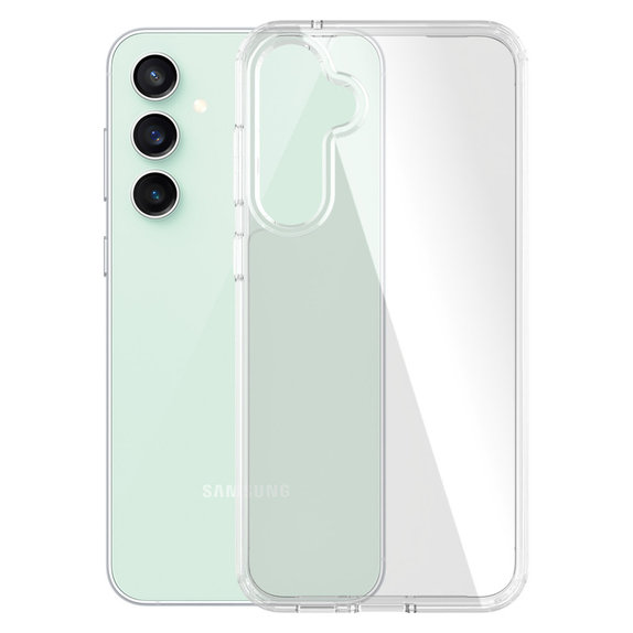 Калъф HardCase AB за Samsung Galaxy S23 FE, Прозрачно, PanzerGlass