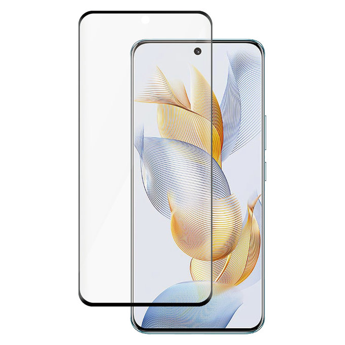Закалено стъкло UWF за Honor 90, Черно, SAFE by PanzerGlass
