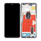 дисплей за Honor 90 Lite 5G, Тъчскрийн и рамка, черен, Black, TFT