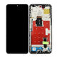 дисплей за Honor X8a CRT-LX1 CRT-LX2 CRT-LX3, Тъчскрийн и рамка, Midnight Black, TFT