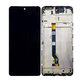 дисплей за Infinix Hot 30 X6831, Тъчскрийн и рамка, Racing Black, TFT