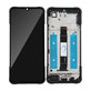 дисплей за Umidigi G5 Mecha, Тъчскрийн и рамка, черен, Black, TFT