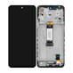дисплей за Xiaomi Redmi 12 23053RN02A 23053RN02Y 23053RN02I, Тъчскрийн и рамка, Midnight Black, TFT