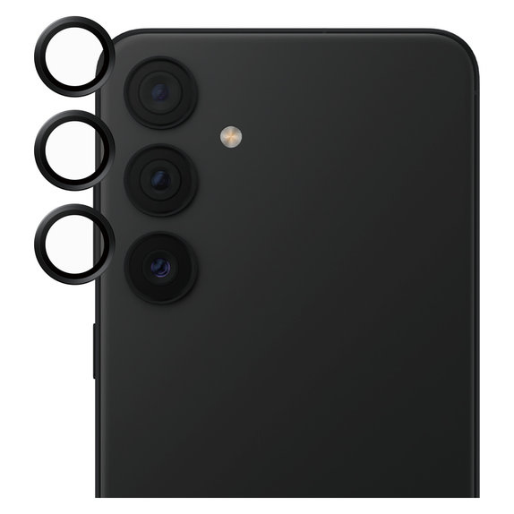 Протектор за обектива на камерата за Samsung Galaxy S24+, Черно, SAFE by PanzerGlass