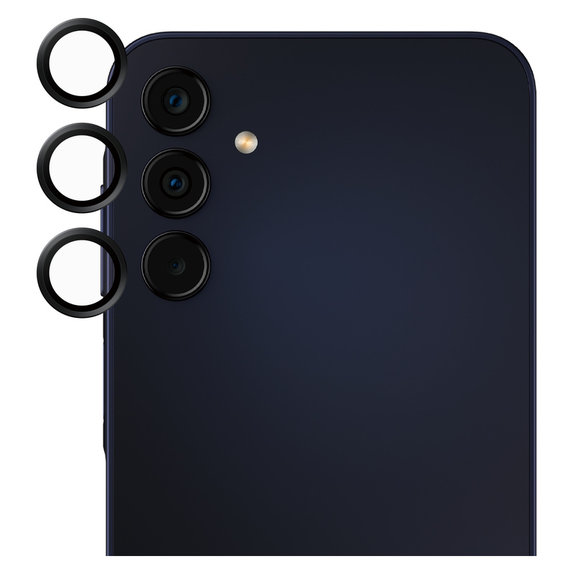 Протектор за обектива на камерата за Samsung Galaxy A15/A15 5G, Черно, SAFE by PanzerGlass