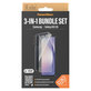 Bundle Hoops + Закалено стъкло UWF + Hard Case D3O за Samsung Galaxy A55 5G, PanzerGlass