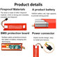 Батерия за Xiaomi Roborock E-series, Q-series, S-series, BRR-2P4S-5200, Li-Ion 14.4V, 5200mAh, HQ