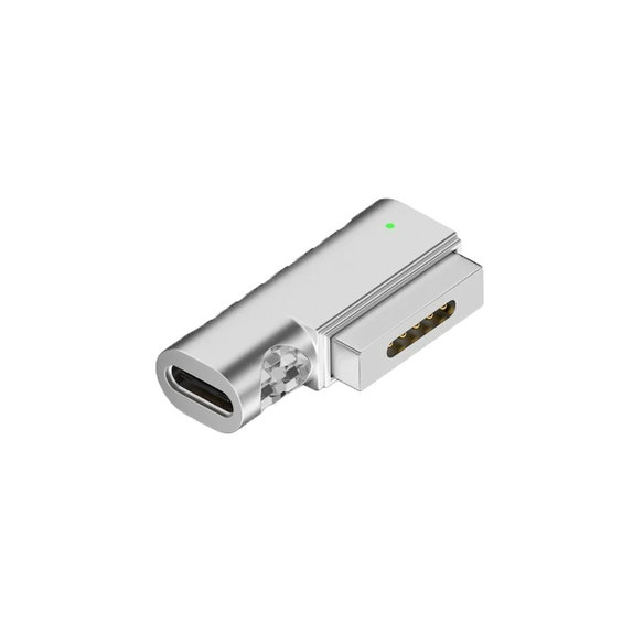 Преходник USB-C към MagSafe 2, Cребрист, Silver, FixPremium