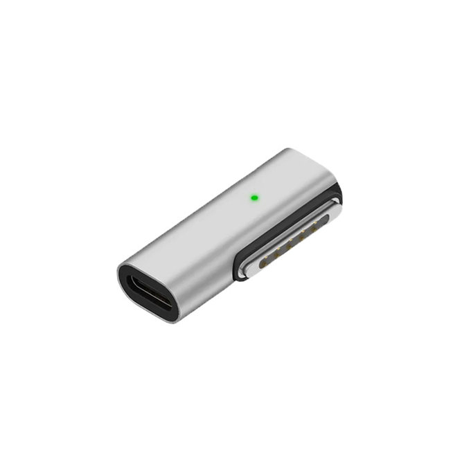 Преходник USB-C към MagSafe 3, Cребрист, Silver, FixPremium