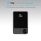 MagSafe външна батерия с LCD 5000 mAh, Черно, Black, FixPremium