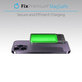 MagSafe външна батерия с LCD 5000 mAh, Зелено, Green, FixPremium