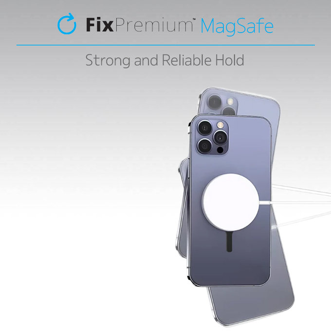 Магнит за MagSafe, Cребрист, Silver, FixPremium