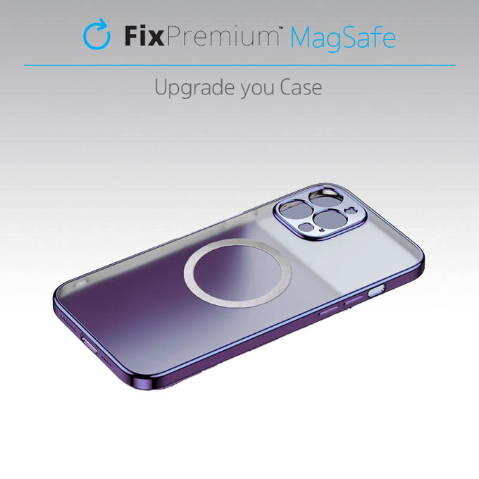 Магнит за MagSafe Pro, Черно, Black, FixPremium