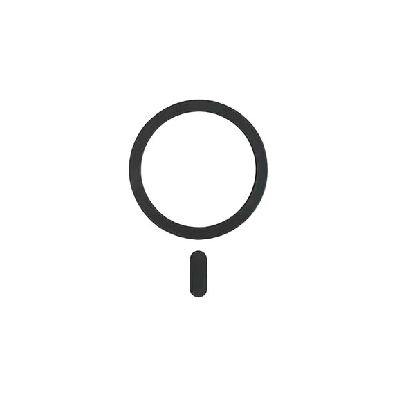 Магнит за MagSafe Pro, Черно, Black, FixPremium
