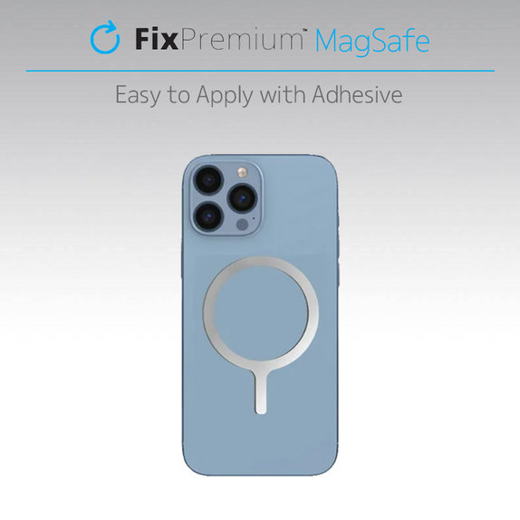 Магнит за MagSafe Ultra, Черно, Black, FixPremium