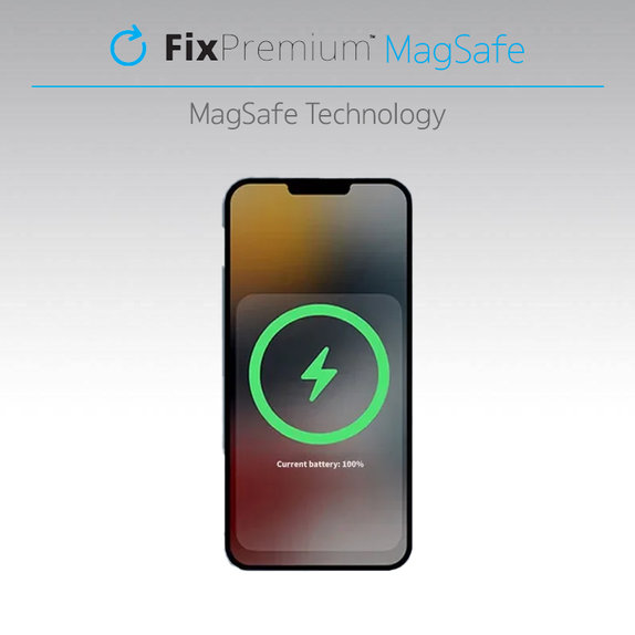 MagSafe външна батерия 5000 mAh, лилав, Лилаво, Purple, FixPremium