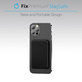 MagSafe външна батерия 10 000 mAh, Черно, Black, FixPremium