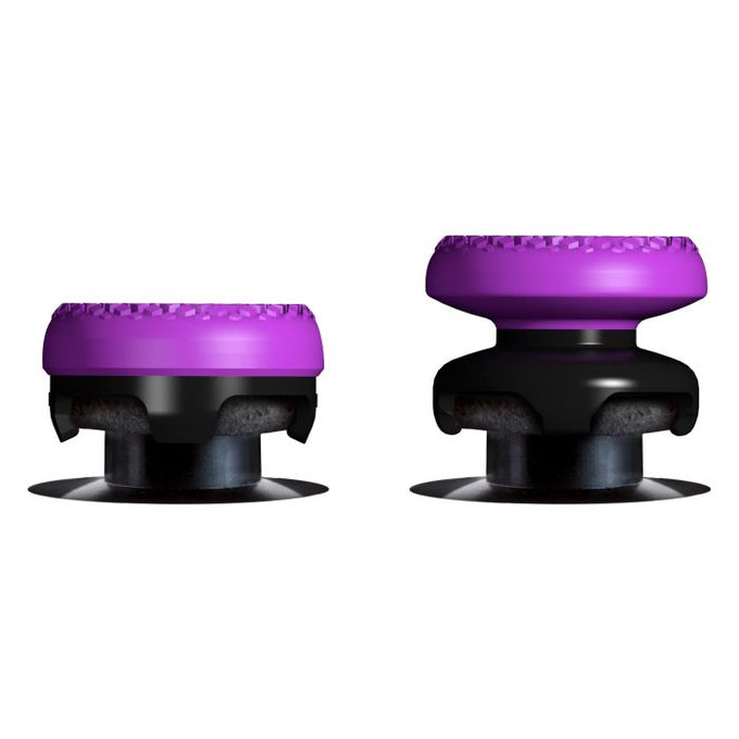 Разширени грип капачки за контролер Frenzy (лилав, Лилаво, Purple) за PS4/PS5, Kontrol Freek
