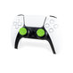 Разширени грип капачки за контролер Icon X (Зелено, Green) за PS4/PS5, Kontrol Freek