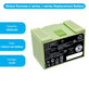 Батерия за iRobot Roomba e-series, i-series, ABL-D1, 4624864, ABL-D2, Li-Ion 14.4V 3000mAh