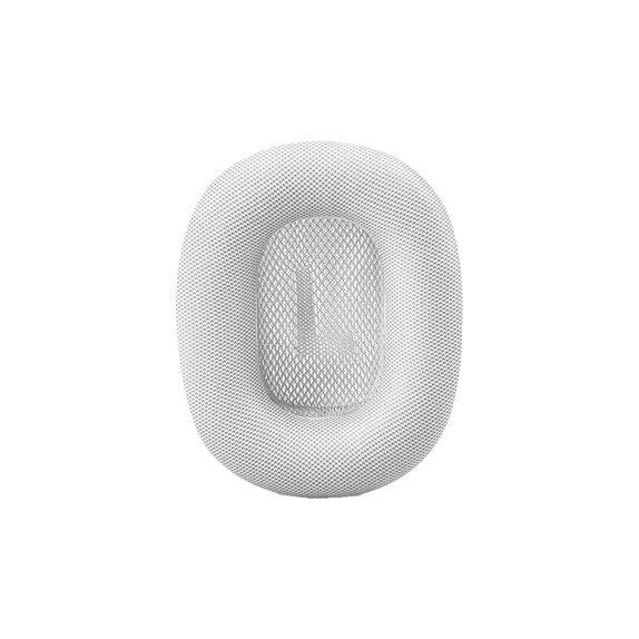 Резервни възглавнички за уши за Apple AirPods Max, еко кожа, Бял, White, FixPremium
