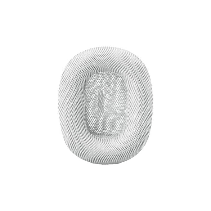 Резервни възглавнички за уши за Apple AirPods Max, еко кожа, Бял, White, FixPremium