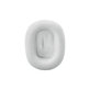Резервни възглавнички за уши за Apple AirPods Max, еко кожа, Бял, White, FixPremium