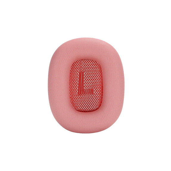 Резервни възглавнички за уши за Apple AirPods Max, еко кожа, Червено, Red, FixPremium