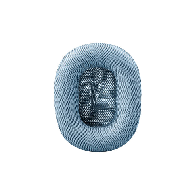 Резервни възглавнички за уши за Apple AirPods Max, еко кожа, Синьо, Blue, FixPremium