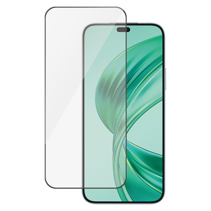 Закалено стъкло UWF за Honor 90 Smart, Черно, PanzerGlass