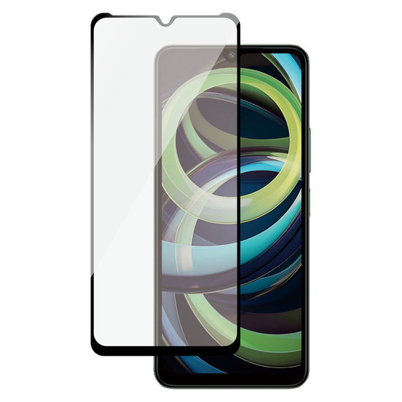 Закалено стъкло UWF за Xiaomi Redmi A3, Черно, SAFE by PanzerGlass