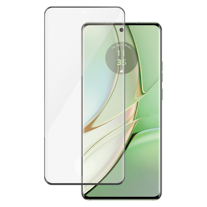 Закалено стъкло UWF за Motorola Edge 50 Pro, Черно, PanzerGlass