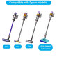 Тънка мека ролкова четка Slim Fluffy за Dyson V15, Outsize