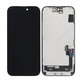 Дисплей Soft OLED за iPhone 15, Тъчскрийн с рамка, FixPremium