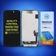 Дисплей Soft OLED за iPhone 15, Тъчскрийн с рамка, FixPremium