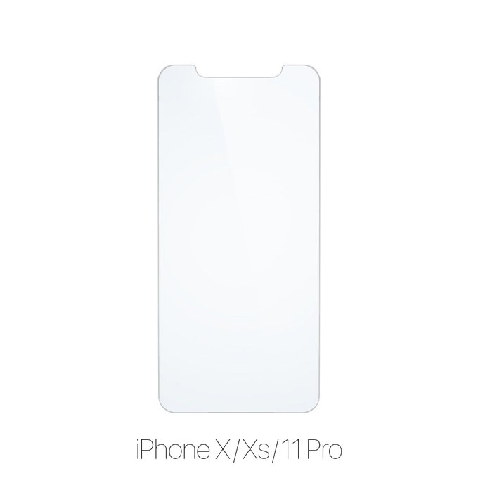 Закалено стъкло за iPhone X, XS и 11 Pro (10 Pack), FixPremium
