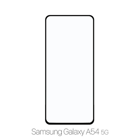 Закалено стъкло FullCover за Samsung A54 5G (10 Pack), FixPremium