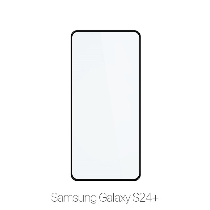Закалено стъкло FullCover за Samsung S24+ (10 Pack), FixPremium